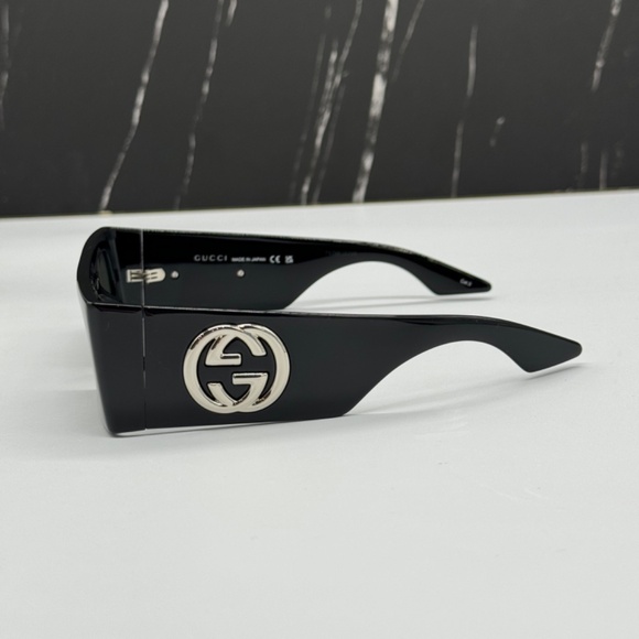 NEW GUCCI BLACK WOMEN SUNGLASSES GUCCI - Picture 8 of 14